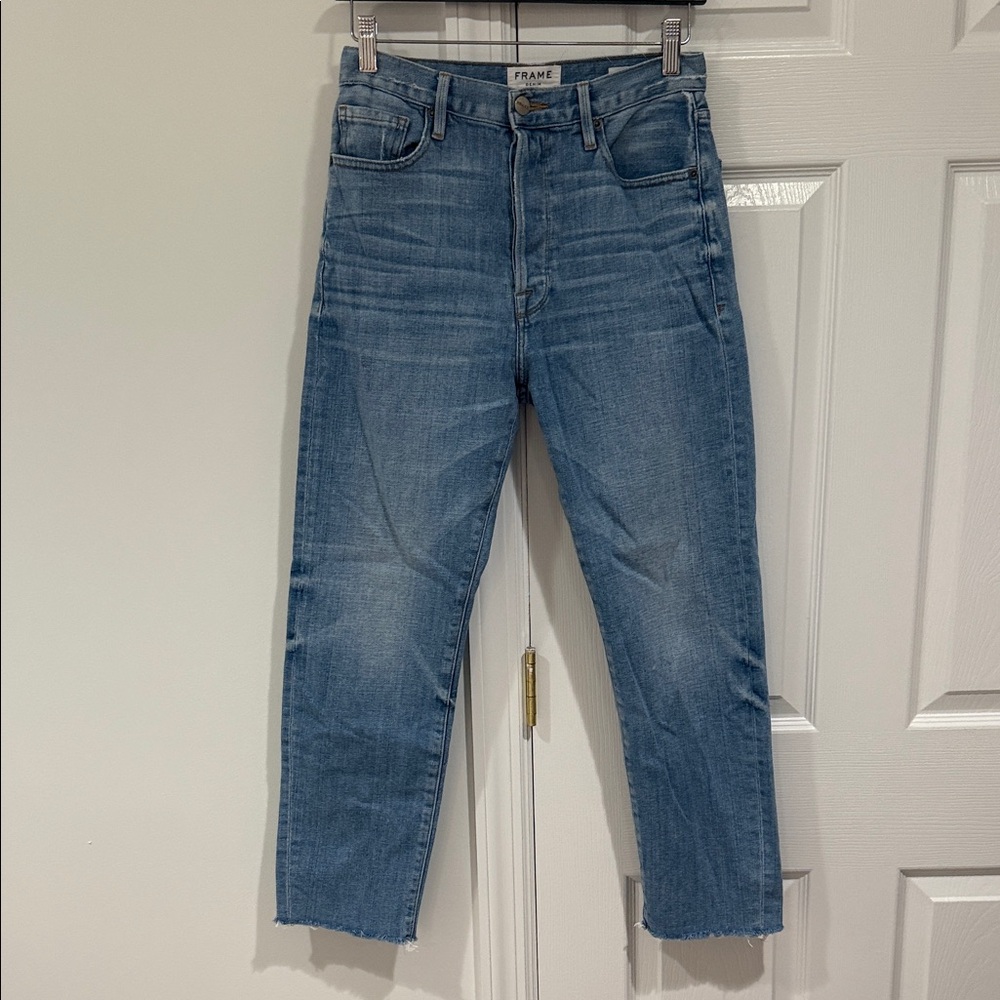 Frame Denim Women's High Rise Blue Jeans